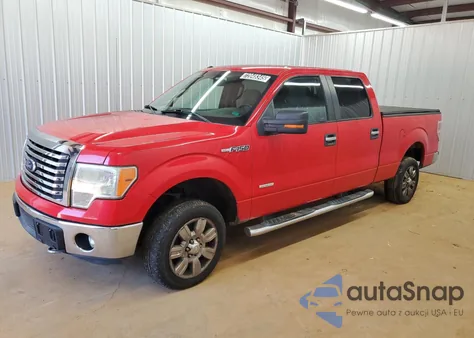 2011 Ford F150 Supercrew из США, поврежденный, VIN 1FTFW1ET2BFC25098